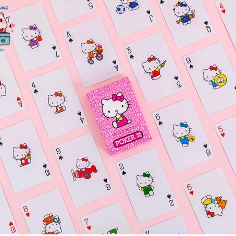 Hello Kitty deck of play card game